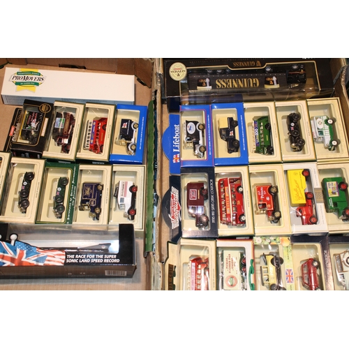 542 - A collection of boxed die-cast vehicles to include example by Lledo, Matchbox, Days Gone and other s... 