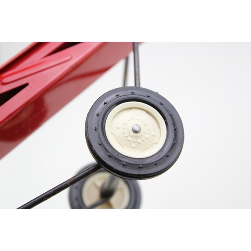 545 - Vintage True Scale American tin plate portable elevator c1960s marked Made in U.S.A, together with a... 