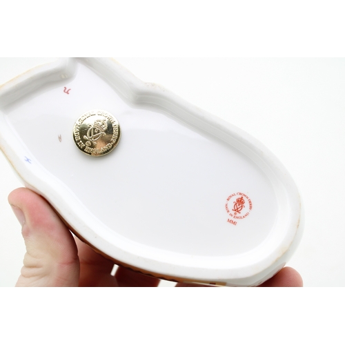 55 - Royal Crown Derby paperweight, Donkey, 14cm, designed by John Ablitt, gold stopper, red printed mark... 