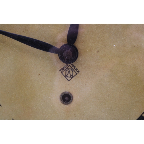 574 - An Early c20th Century Railway or School Clock by Ansonia Clock Co New York