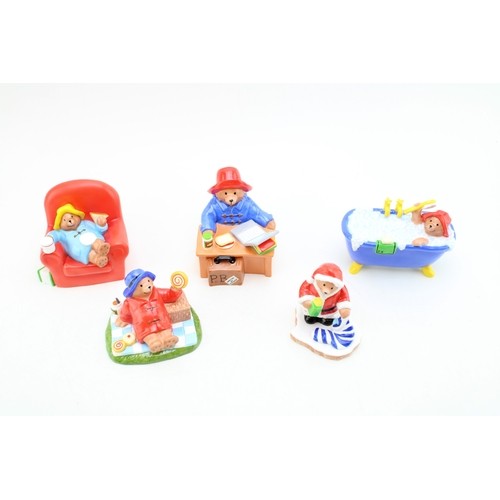 321 - Boxed Coalport Paddington Bear figures to include Bathtime, Bear Necessities, Father Christmas, Good... 