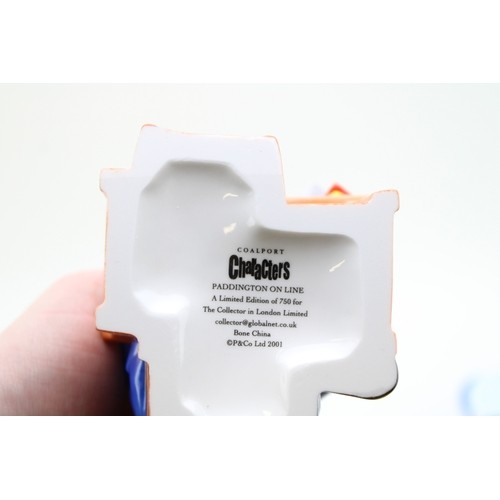 321 - Boxed Coalport Paddington Bear figures to include Bathtime, Bear Necessities, Father Christmas, Good... 