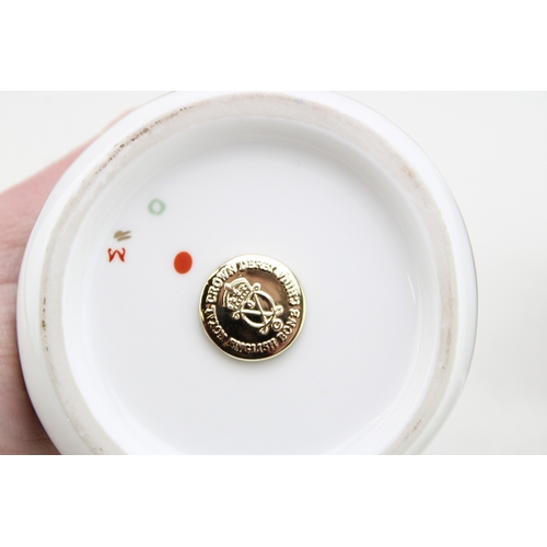 222 - A Royal Crown Derby paperweight, Terrapin, gilt decoration, gold stopper, Royal Crown Derby stamp an... 