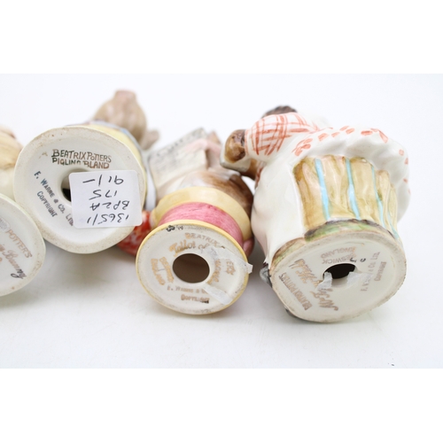 249 - Beswick Beatrix Potter figures, all with gold backstamps, to include Pigling Bland, Mrs Rabbit, Mrs ... 