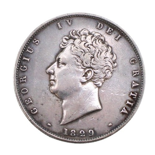 A George IV half crown, 1829, good definition to both sides, 14.2g.