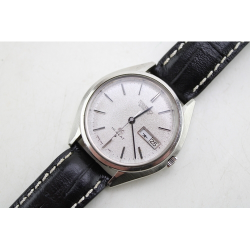 Grand Seiko Hi Beat Gentleman's Automatic Wristwatch Applied Baton Markers with Silvered Dial