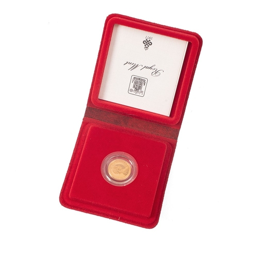 28 - Boxed 1980 Proof HALF Sovereign.