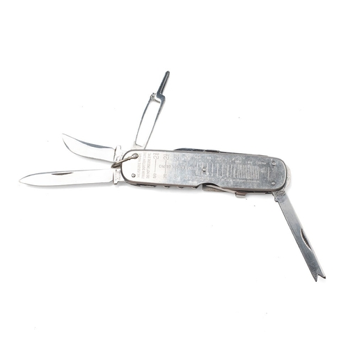 204 - A Rare George Ibberson Sheffield Stainless steel Angler's or fisherman's Folding Pocket Knife