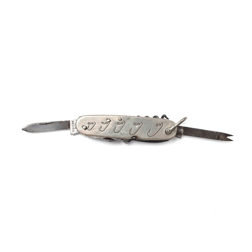 205 - A Rare George Butler & Co Sheffield Pegley-Davies Angler's Fishing Pocket Knife