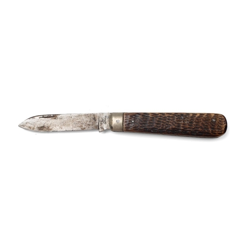 215 - An Early Needham Brothers Sheffield Bone Handle Folding Pocket Knife