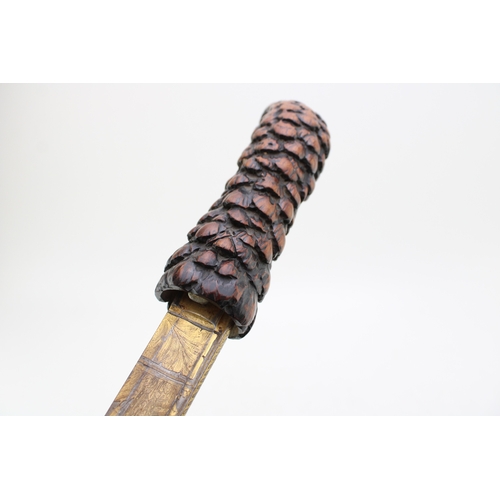 1 - A Impressive Late 19th Century Sword Stick with Finely Carved Black Forest Style Handle in the form ... 