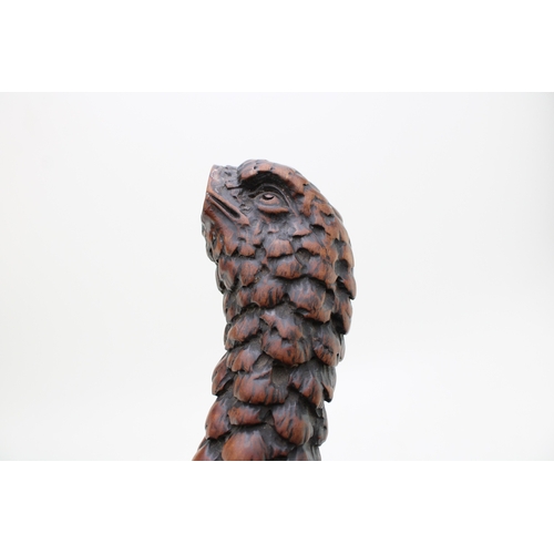 1 - A Impressive Late 19th Century Sword Stick with Finely Carved Black Forest Style Handle in the form ... 
