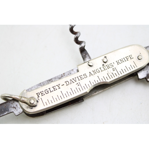 205 - A Rare George Butler & Co Sheffield Pegley-Davies Angler's Fishing Pocket Knife