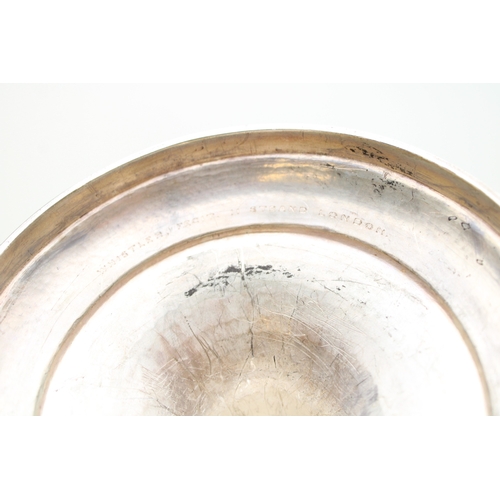 20A - Staffordshire Challenge Cup: a Georgian silver two-handled trophy with acanthus leaf handles and lad... 