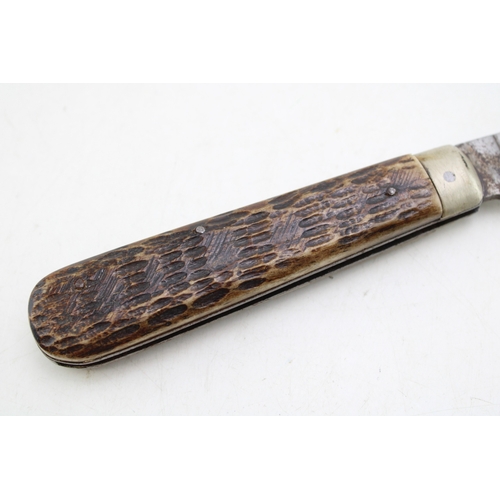 215 - An Early Needham Brothers Sheffield Bone Handle Folding Pocket Knife