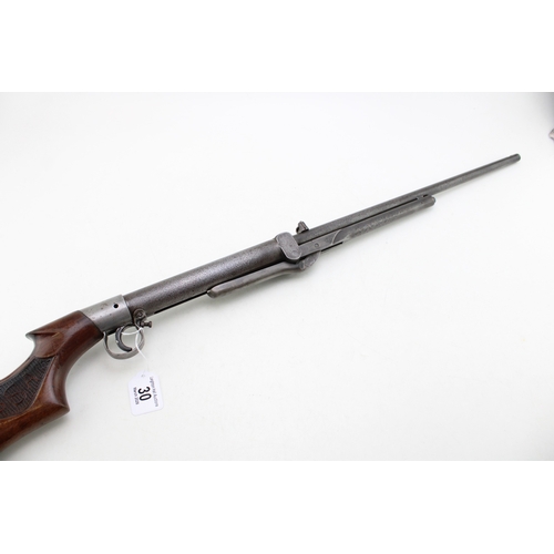 30 - A pre-war 'BSA Standard No.1 Light Pattern', .177 calibre break action air rifle, serial number A137... 