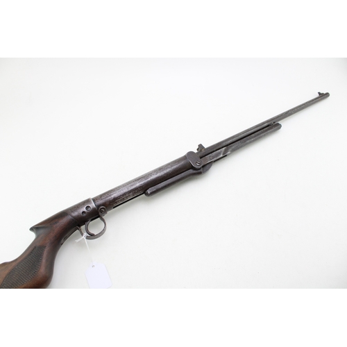 30B - Pre-war BSA break barrel air rifle, .177 calibre, serial number L21921, 101cm long.