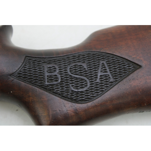 32 - An early 20th century 'BSA Standard Club Special' .177 calibre break action air rifle, serial number... 