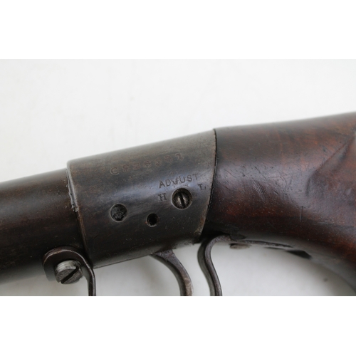 32 - An early 20th century 'BSA Standard Club Special' .177 calibre break action air rifle, serial number... 