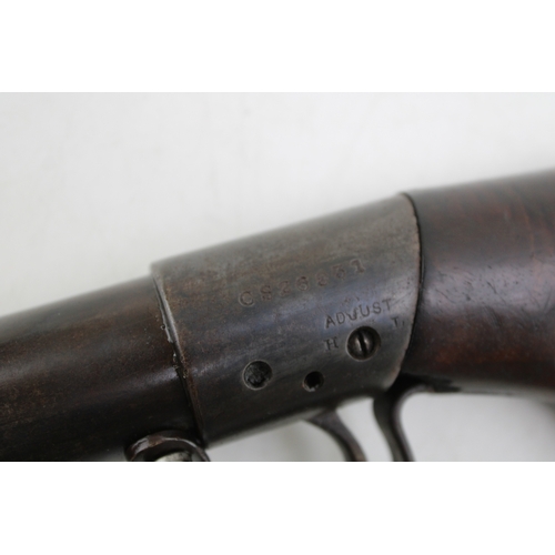 32 - An early 20th century 'BSA Standard Club Special' .177 calibre break action air rifle, serial number... 