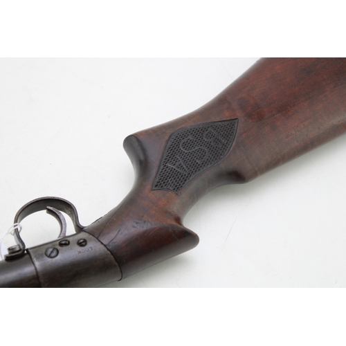 32 - An early 20th century 'BSA Standard Club Special' .177 calibre break action air rifle, serial number... 