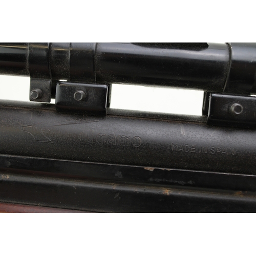 32A - A .22 El Gamo air rifle with Statigal Recoilless System, serial no. 098793, 108cm long.