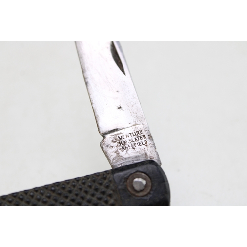 5 - WW2 SOE type Special Forces Commando Folding Pocket Lock Knife By H.M. Slater Venture Sheffield c194... 