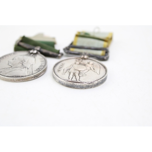 55 - Two 19th Victorian Medals including a Crimea 1854 Medal with a For Long Service in the Volunteer For... 