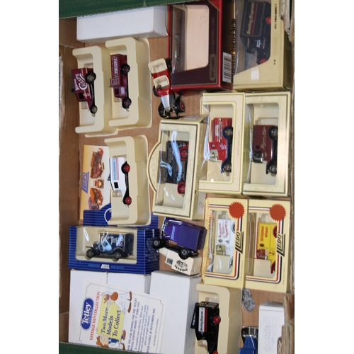 73 - A large collection of boxed vintage die cast vehicles by manufacturers Lledo and Days Gone and Match... 