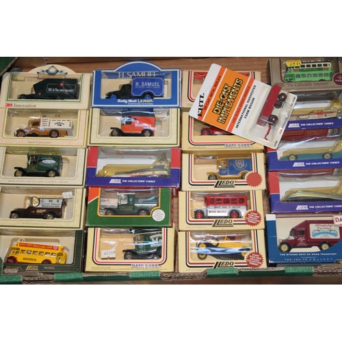 83 - A large collection of boxed vintage die-cast vehicles to include Lledo and Days Gone, Ertl Die-Cast ... 