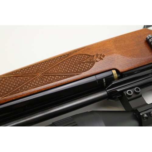 13 - A Webley Spectre PCP Gas Powered Air Rifle .22 Calibre Made in Sweden With Telescopic Sight PCP Gas ... 