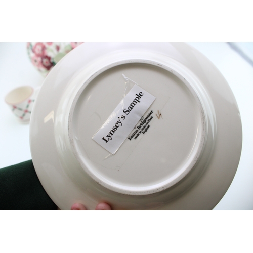 16 - Emma Bridgewater to include a 6 pint jug in the Zinnias pattern, a sample 8.5'' Shells pattern plate... 