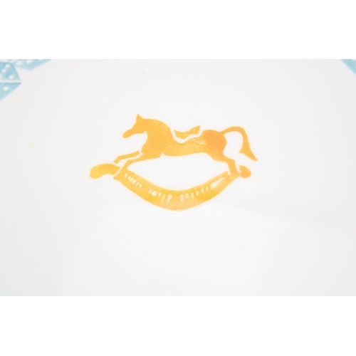 17 - Emma Bridgewater to include a large serving platter, 34cm diameter with rocking horse, a mini duck c... 