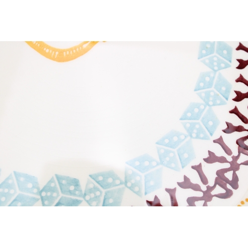 17 - Emma Bridgewater to include a large serving platter, 34cm diameter with rocking horse, a mini duck c... 