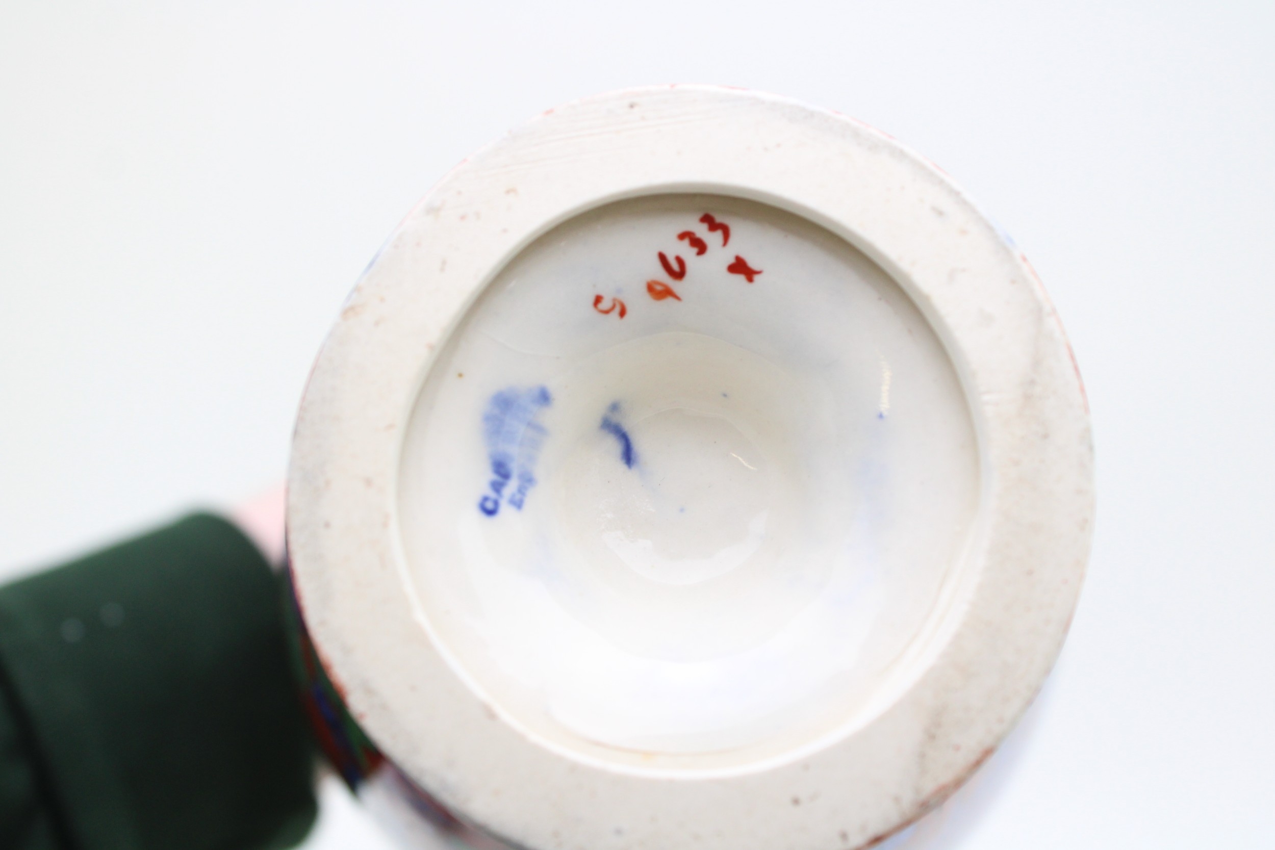 Cauldon vase with china pattern 9633 known as Chinese Blossom and ...