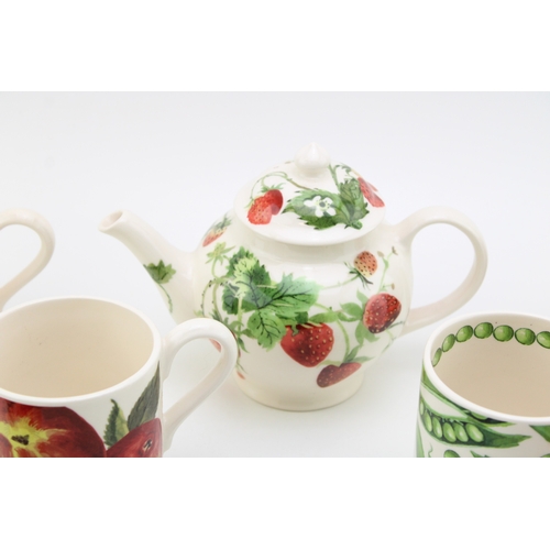 7 - Emma Bridgewater to include a Strawberries 2 mug teapot with six half pint mugs in the Kitchen Garde... 