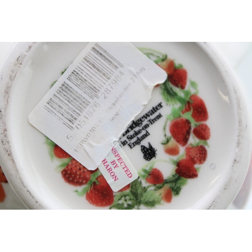 7 - Emma Bridgewater to include a Strawberries 2 mug teapot with six half pint mugs in the Kitchen Garde... 