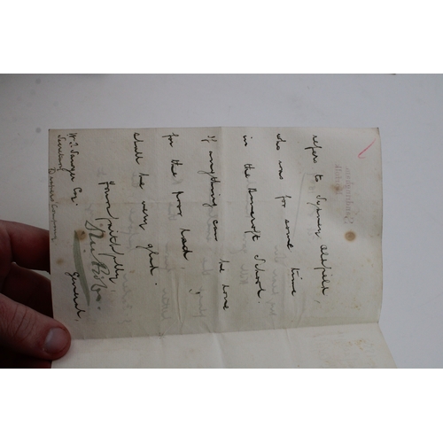 41 - Collection of handwritten signed letters to include Randolph S Churchill from 2 Connaught Place date... 