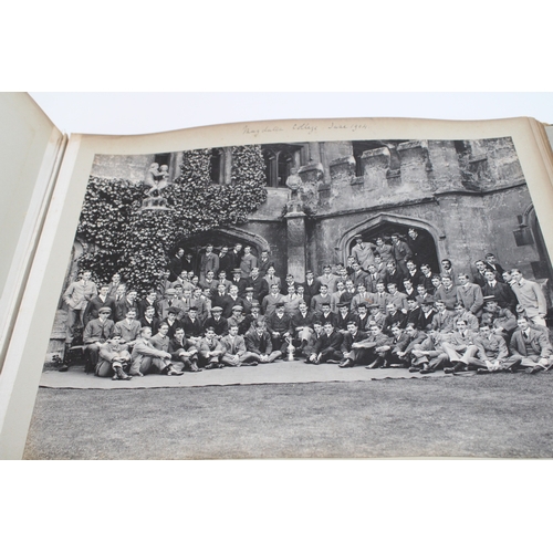 42 - Edwardian Oxford University Dramatic Society (OUDS) 'photograph album' depicting students, casts and... 