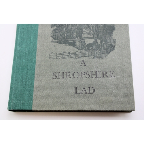 45 - A Shropshire Lad By A.E. Housman Illustrated By Nicholas Parry Published By Tern Press Market Drayto... 