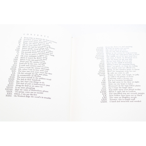 45 - A Shropshire Lad By A.E. Housman Illustrated By Nicholas Parry Published By Tern Press Market Drayto... 