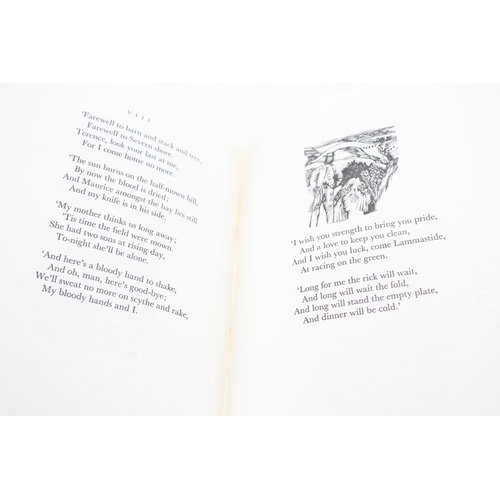 45 - A Shropshire Lad By A.E. Housman Illustrated By Nicholas Parry Published By Tern Press Market Drayto... 