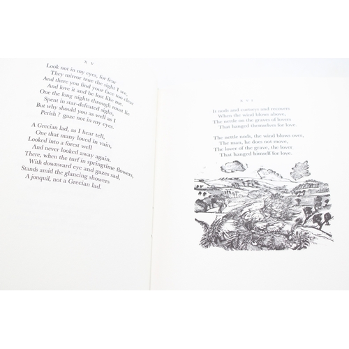 45 - A Shropshire Lad By A.E. Housman Illustrated By Nicholas Parry Published By Tern Press Market Drayto... 