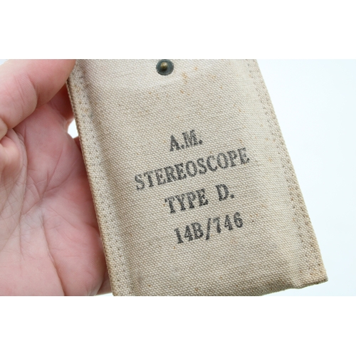 35 - WW2 Air Ministry AM Stereoscope Type D 14B/746 for viewing Ariel photographs & Reconaissance Photogr... 