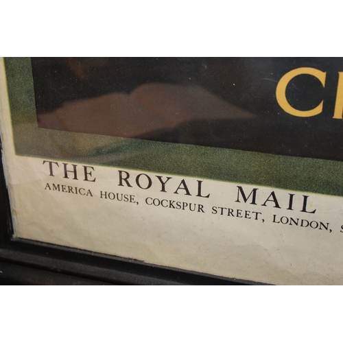 6 - An original advertising poster 'Royal Mail Line ''Atlantis'' Sunshine Cruises', The Royal Mail Steam... 