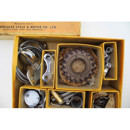 15 - Hercules Herailleur Service Kit, for the Hercules derailleur gear system c1950, new old stock parts ... 