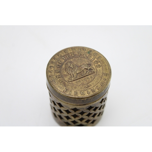 19 - Rare Early 19th Century Georgian Congreve Match Box Vesta Cases 'Royal Pattern Congreves' & 'Superio... 
