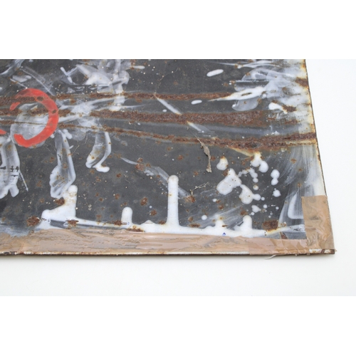 23 - Enamel advertising point of sale sign for Sun Insurance Office, Founded A.D. 1710, Fire Marine Accid... 