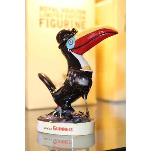 30 - Boxed Royal Doulton, 'Guiness Miner', advertising figure MCL10 limited edition, with Certificate, 12... 