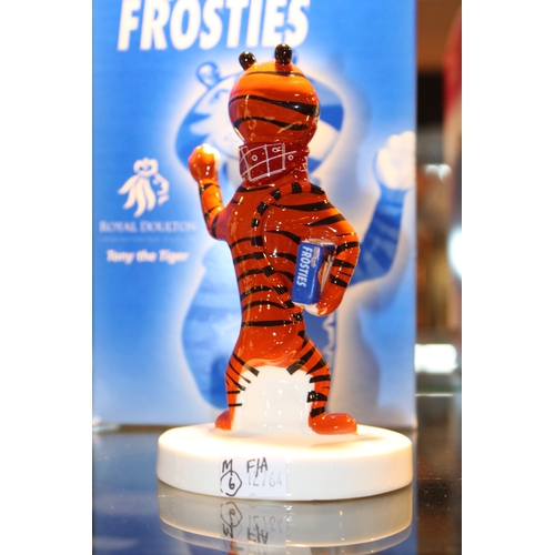 36 - Boxed Royal Doulton, 'Tony the Tiger', advertising figure MCL8 limited edition, with certificate, 14... 